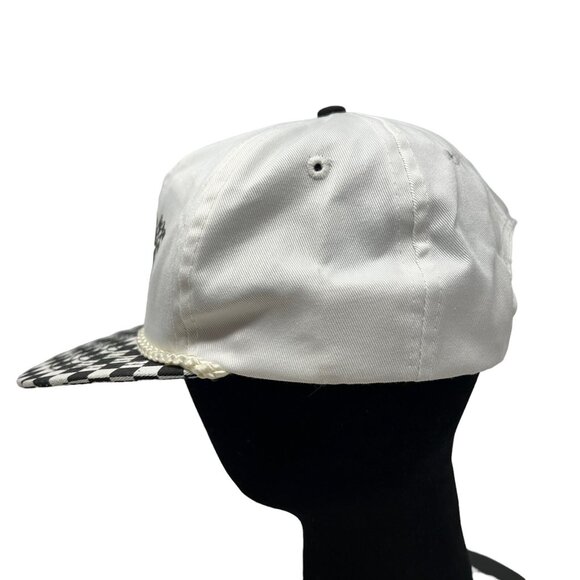 Jeremy Mayfield 37 Crew Vintage Retro Snapback Hat Cap NASCAR RC Cola Checkered - Picture 4 of 11